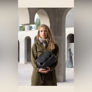 NUMBER ONE - TRIO BLACK CROCODILE. Great preowned condition!